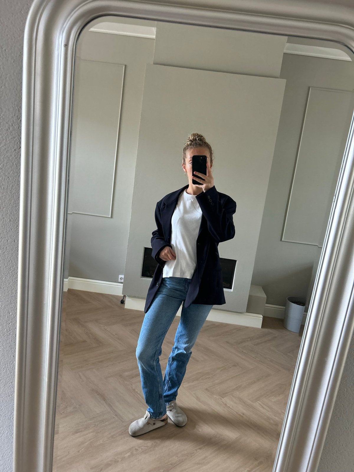 Zara straight leg jeans maat 34, Ophalen of Verzenden, Zo goed als nieuw, Blauw, W27 (confectie 34) of kleiner