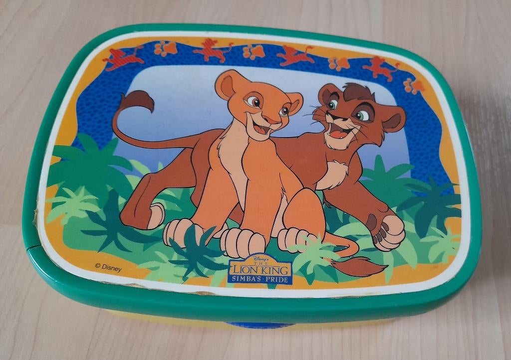 MEPAL BROODTROMMEL EN DRINK BEKER LION KING, Ophalen of Verzenden, Gebruikt
