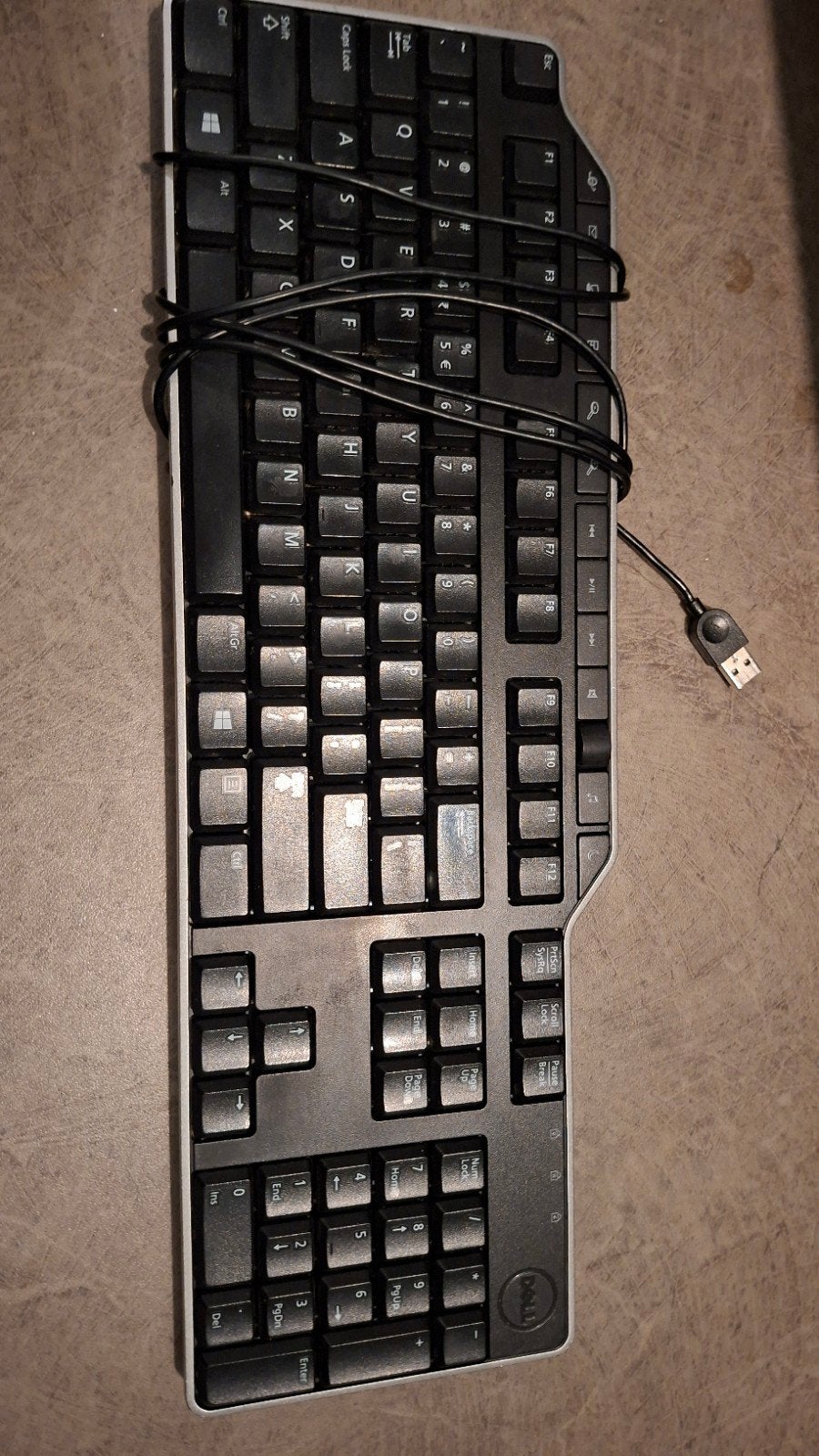 Dell bedraad toetsenbord - Qwerty, Computers en Software, Ophalen of Verzenden, Dell, Qwerty, Bedraad