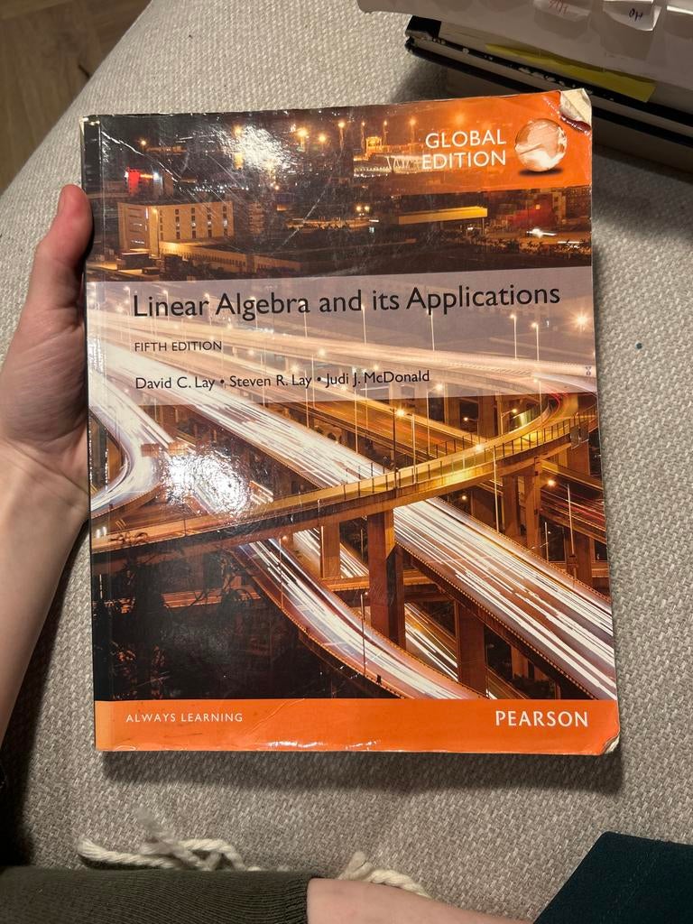 Linear Algebra and its Applications 5e - Clay & Lay, Ophalen of Verzenden, Beta, Zo goed als nieuw, WO
