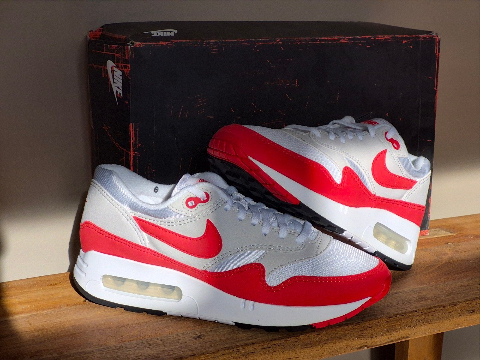 Nike Air Max 1 Big Bubble Red 38.5, Kleding | Heren, Nike air max, Overige kleuren, Nieuw, Ophalen of Verzenden