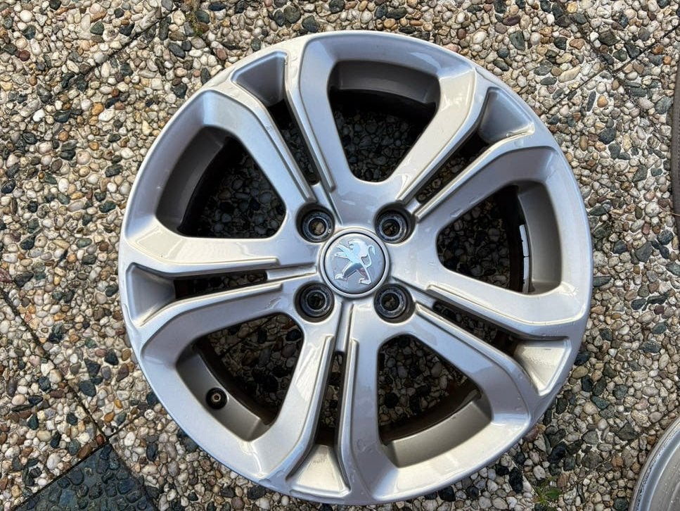 Set Peugeot Velgen 16 inch, Auto diversen, Wieldoppen, Ophalen, Gebruikt
