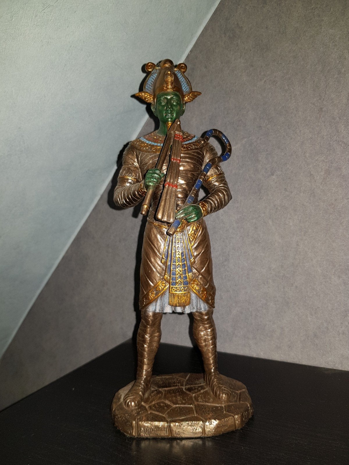 Set van 4 Egyptische Goden Beeldjes - Decoratie, Ophalen of Verzenden