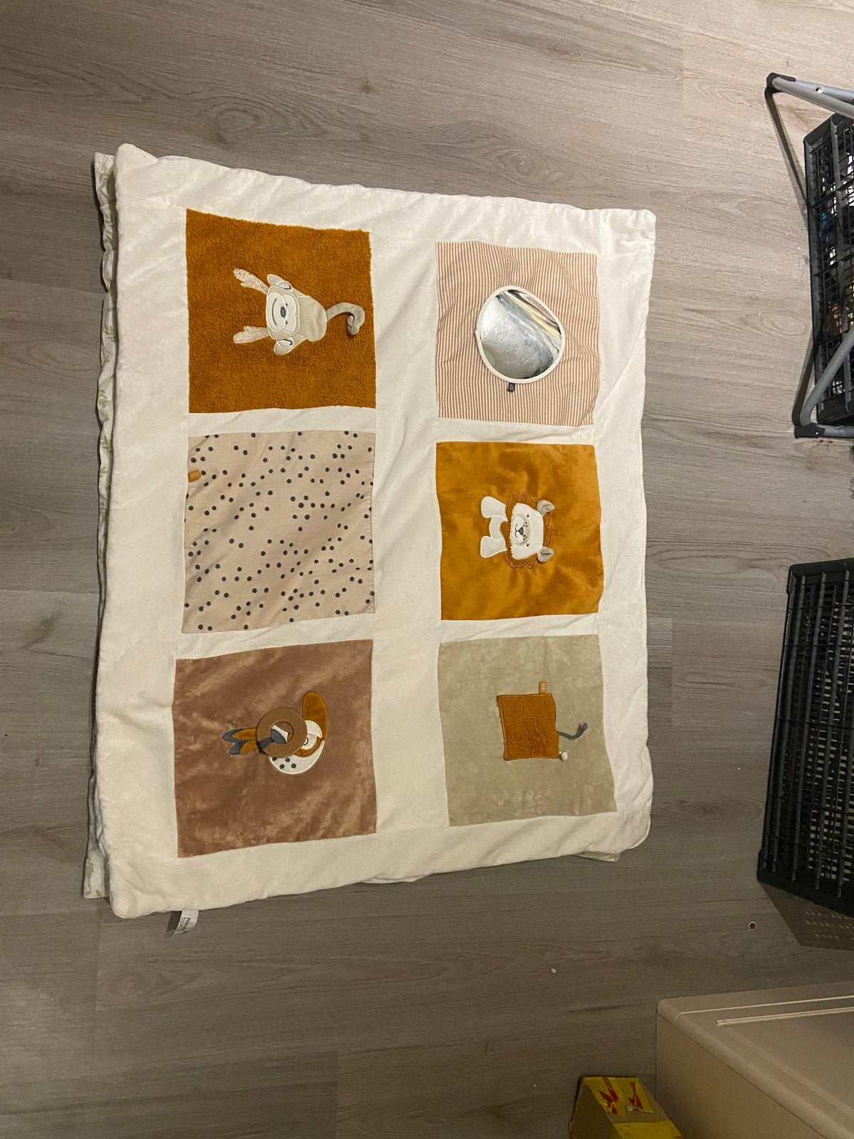 Prénatal boxkleed 95x75cm, Kinderen en Baby's, Ophalen of Verzenden, Gebruikt, Rechthoekig, Boxkleed