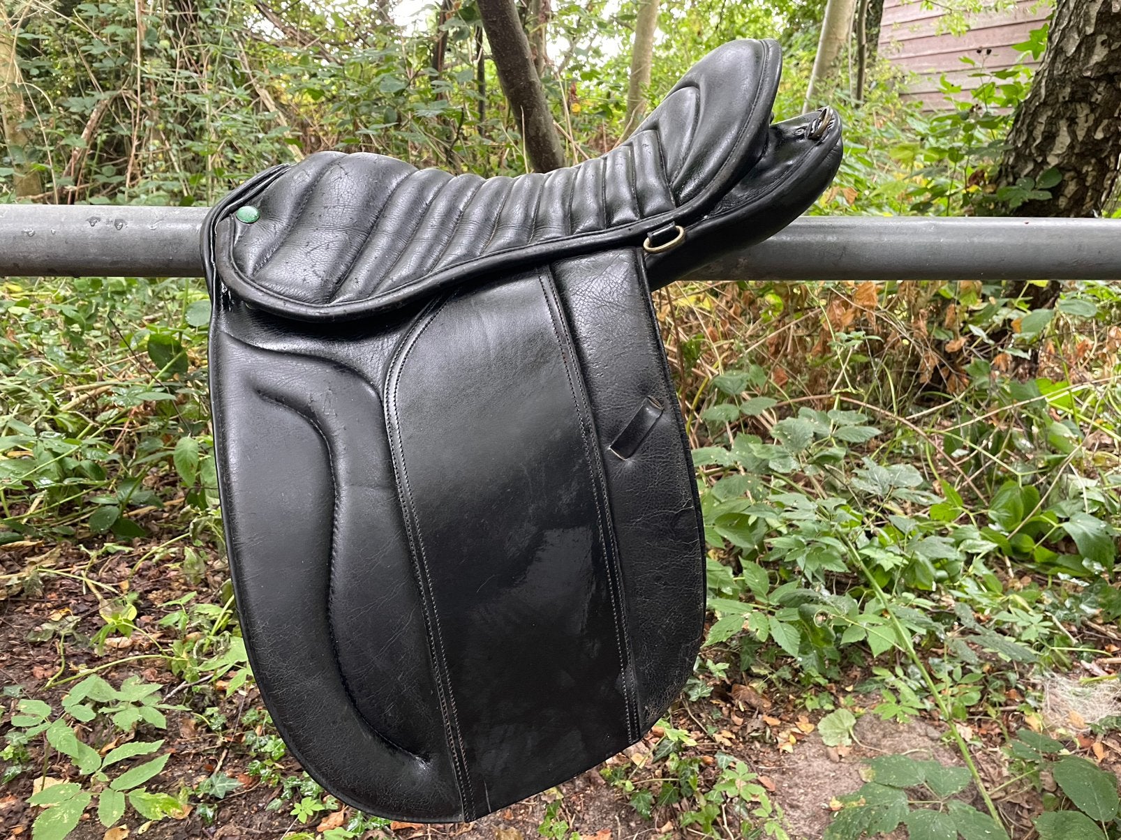 Zadel 18 Inch  voor IJslander, Fjord, Haflinger, Ophalen, Gebruikt
