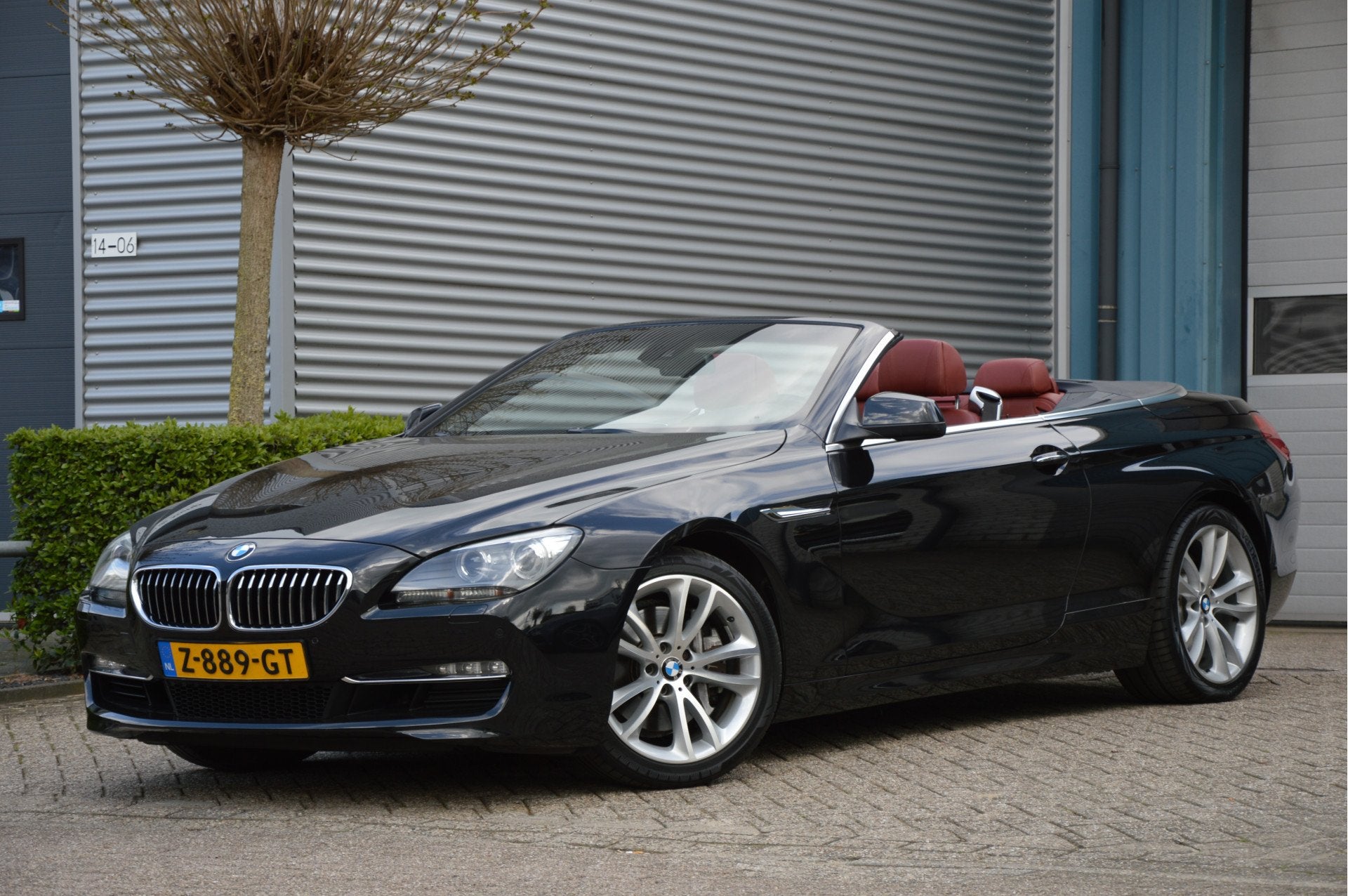 BMW 6 Serie Cabrio 640i High Executive XENON | LEDER | NAVI, Euro 5, Achterwielaandrijving, Cabriolet, Zwart
