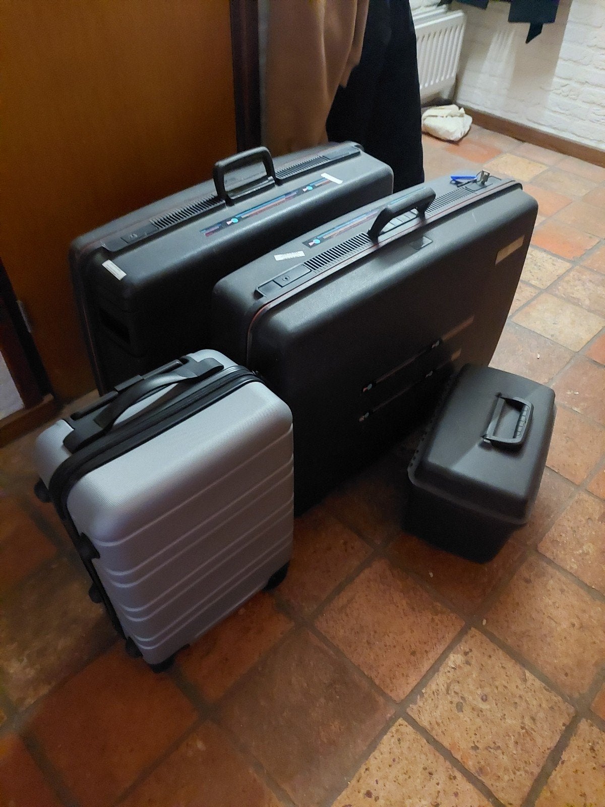 Samsonite kofferset, Gebruikt, Hard kunststof, 70 cm of meer, 55 cm of meer