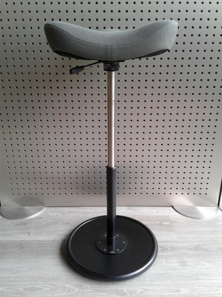 Variér (Stokke) Move (Hoog) (Grijs), Prachtig!, Huis en Inrichting, Ophalen of Verzenden, Zo goed als nieuw, Variér, Bureaukruk