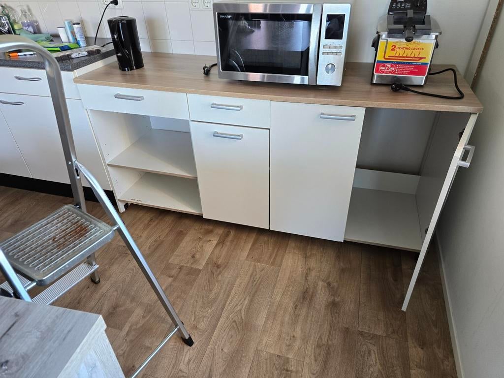 Keukenkast  180 bij 86 bij 60, Huis en Inrichting, Ophalen, Gebruikt, 25 tot 50 cm, 50 tot 100 cm