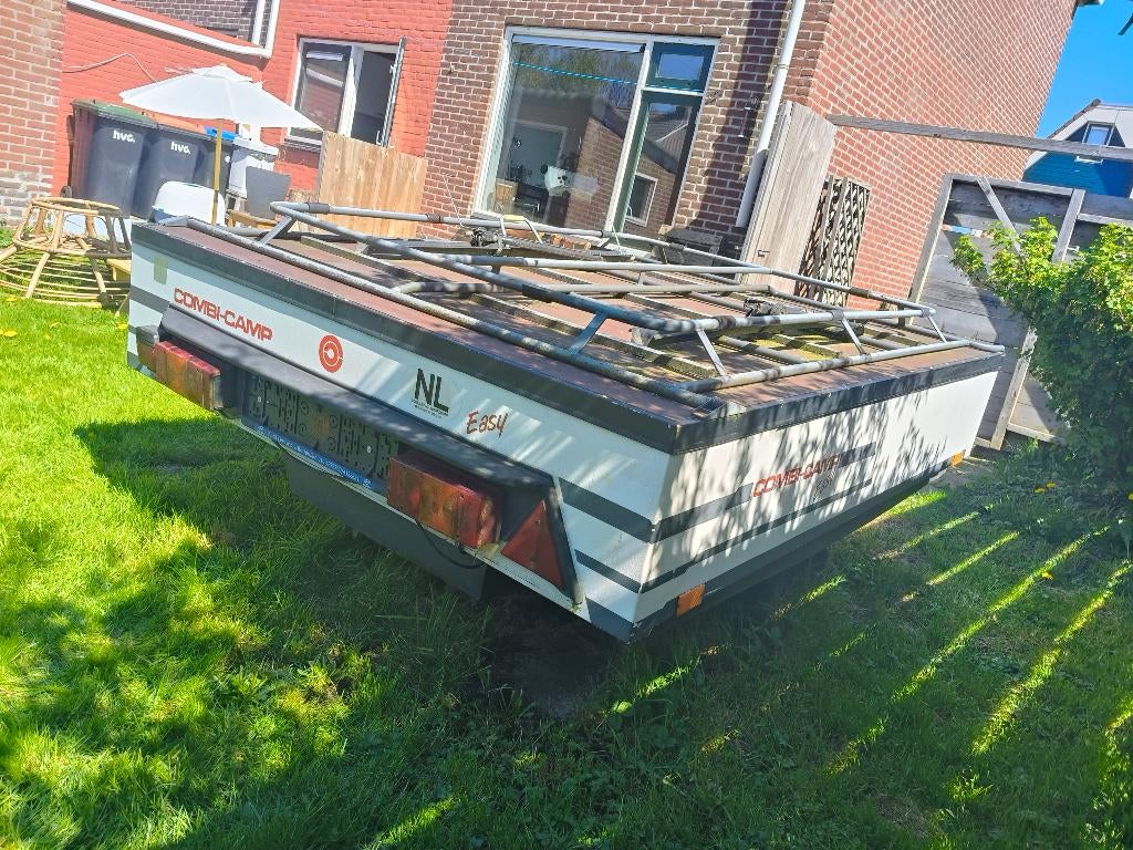 Opknap vouwwagen of moter aanhanger, Ophalen