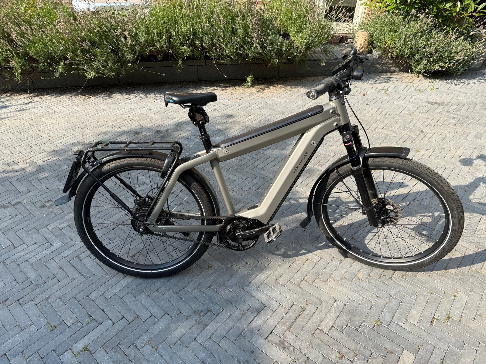 Riesse muller supercharger, Fietsen en Brommers, Elektrische fietsen, Ophalen of Verzenden, Zo goed als nieuw, Overige merken