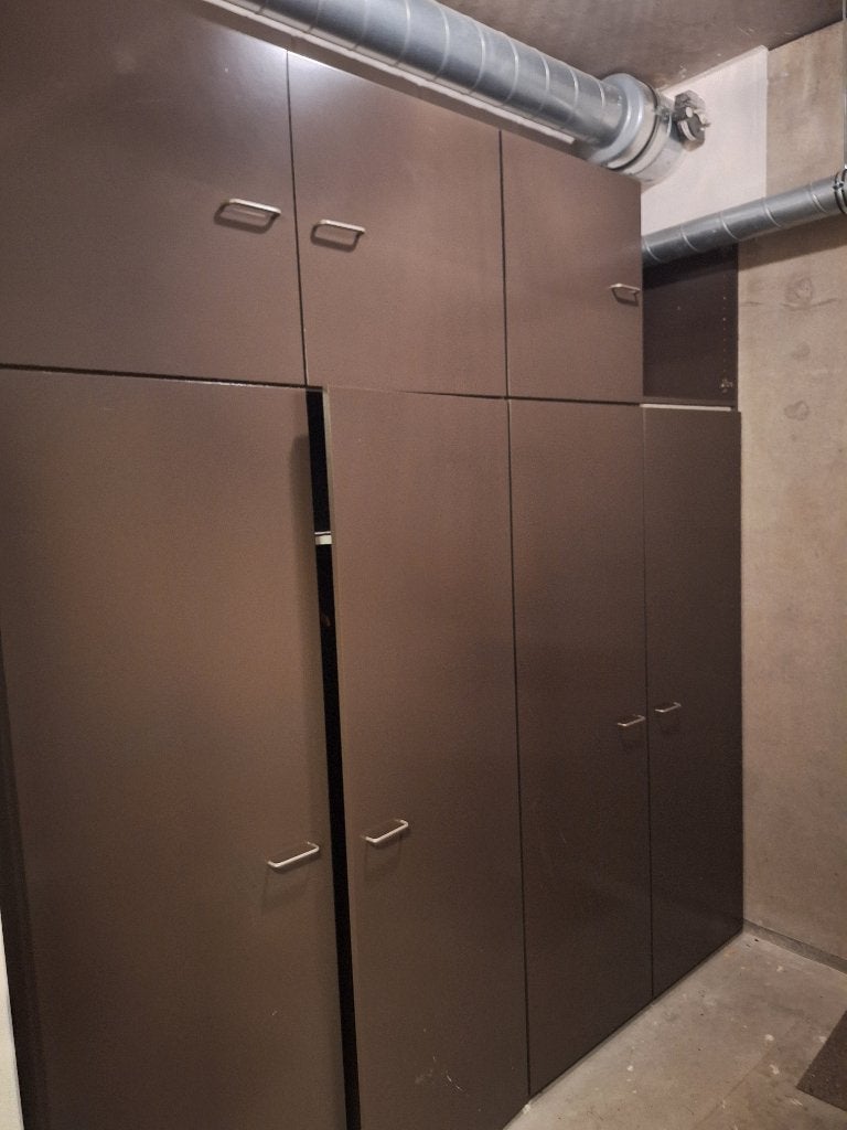 Kleding kast, Gebruikt, 200 cm of meer, 200 cm of meer, Overige houtsoorten