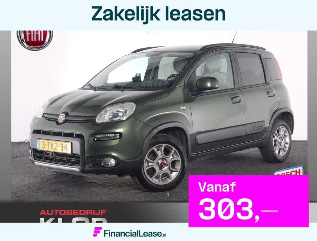 Fiat Panda 0.9 TwinAir 4x4 Climbing, Voorwielaandrijving, 1025 kg, Gebruikt, Panda
