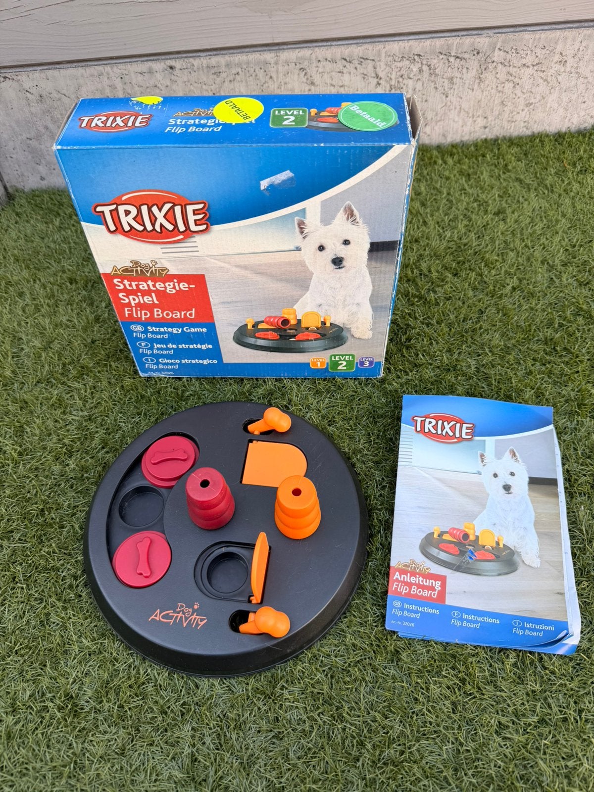 Trixie honden spel, Dieren en Toebehoren, Hondenspeelgoed, Ophalen of Verzenden, Zo goed als nieuw, Intelligentiespeelgoed