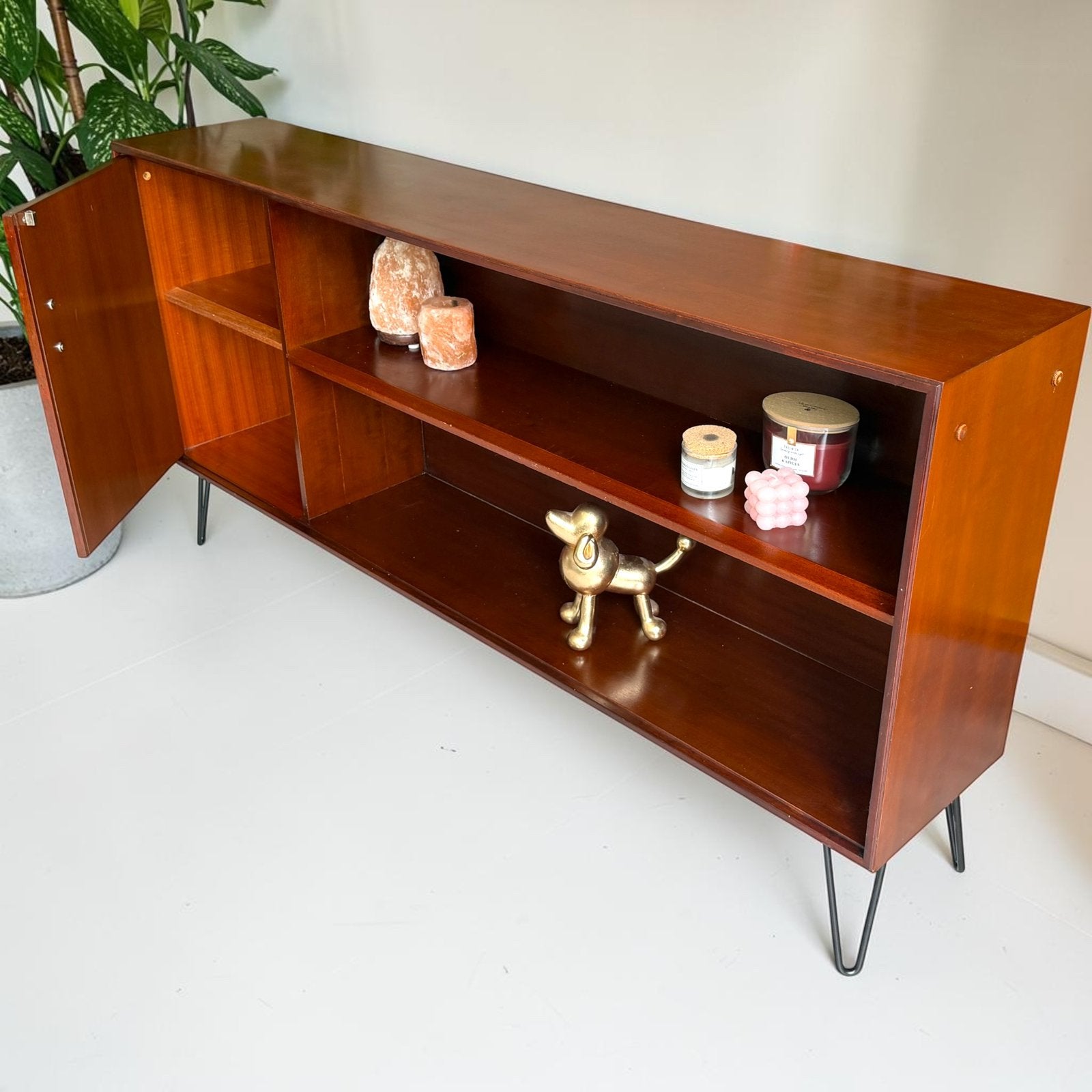 Vintage Formule dressoir | lowboard | wandkast Multi Lux, Huis en Inrichting, 150 tot 200 cm, Teakhout, Ophalen of Verzenden, Formule Kempkes Multi Lux