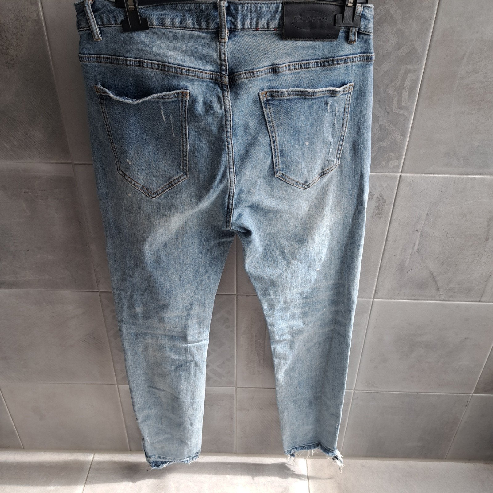 Foto 3 van Lorenzo Veratti Damaged Jeans Maat 34