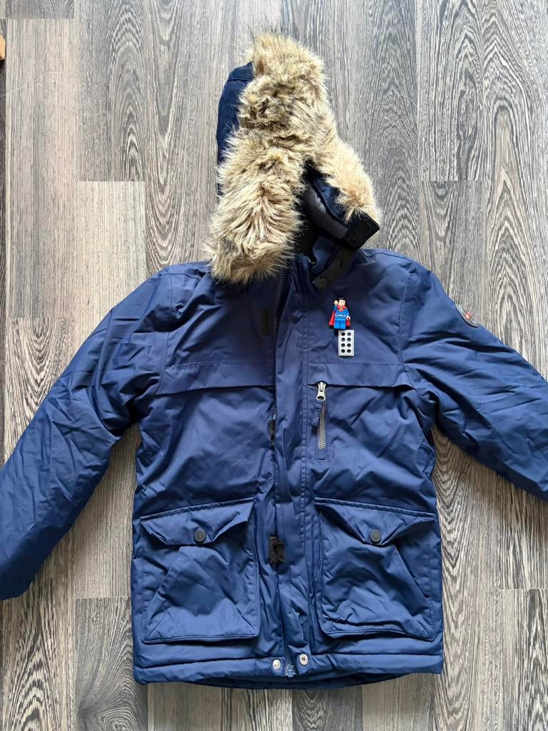 Lego winterjas maat 128/8 jaar, Kinderen en Baby's, Kinderkleding | Maat 128, Ophalen of Verzenden, Gebruikt, Meisje, Jas