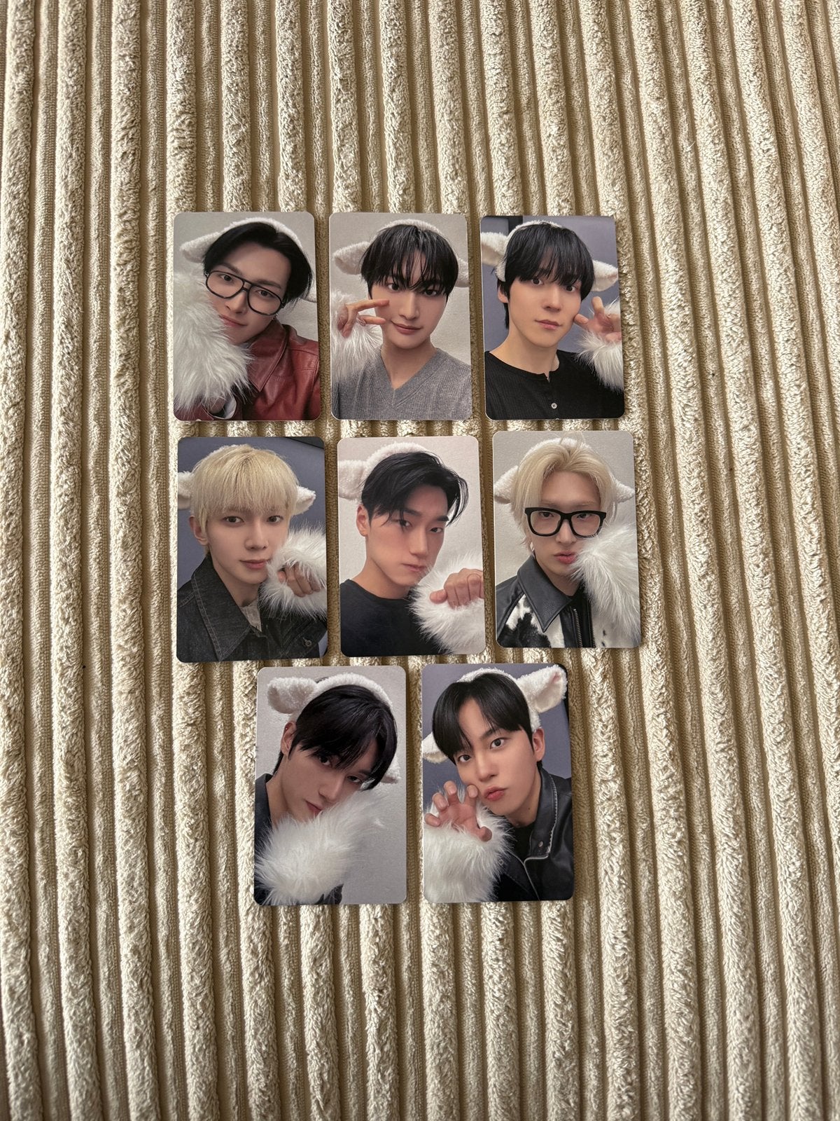 Ateez Makestar pob set schaap versie Golden Hour part 4, Ophalen of Verzenden, Zo goed als nieuw, Foto of Kaart