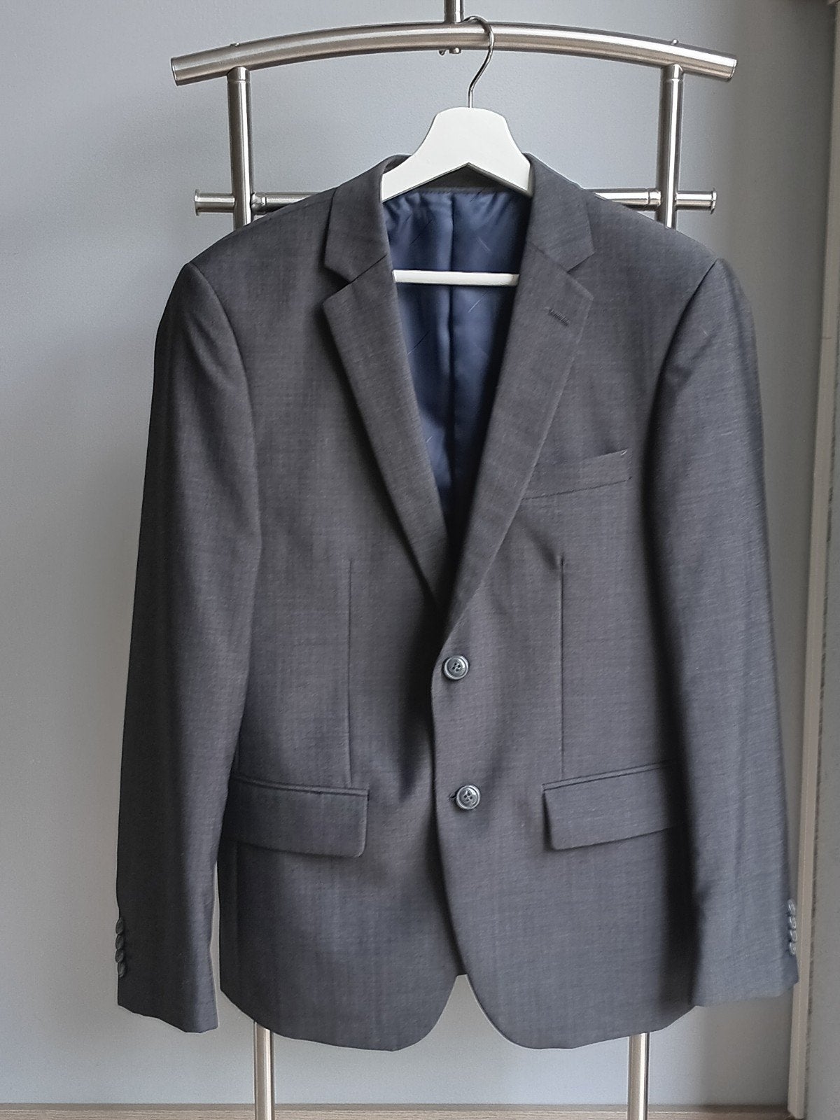 Stijlvol grijs colbert van LIV Collection, maat 46, Kleding | Heren, LIV Collection, Nieuw, Ophalen of Verzenden, Grijs