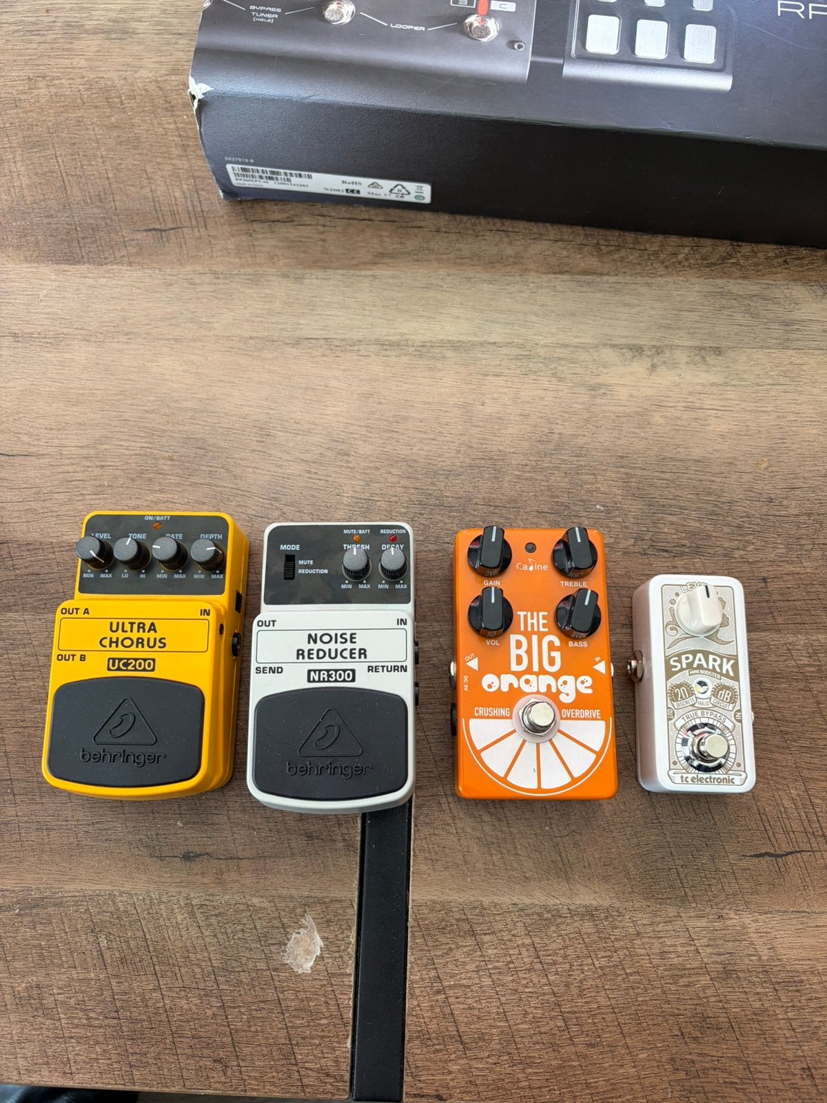 Gitaar pedalen, Ophalen, Gebruikt, Chorus