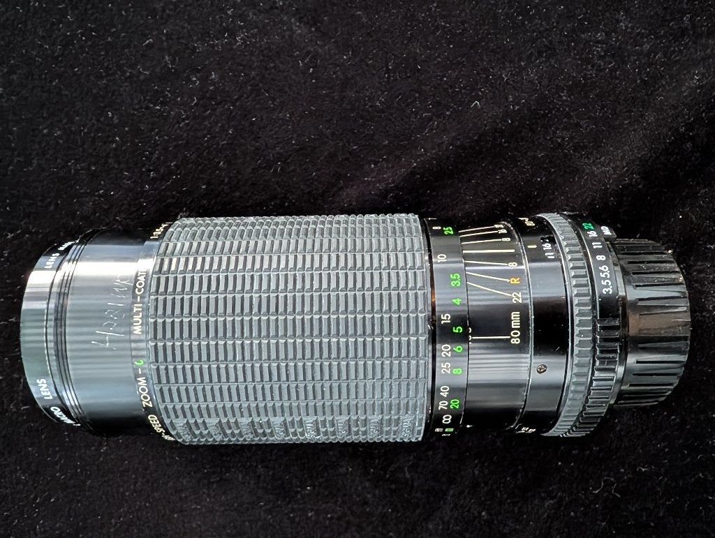 Vintage Sigma 80-200mm f/3.5-4 Macro (Minolta MD), Ophalen of Verzenden, Gebruikt, Macrolens, Zoom