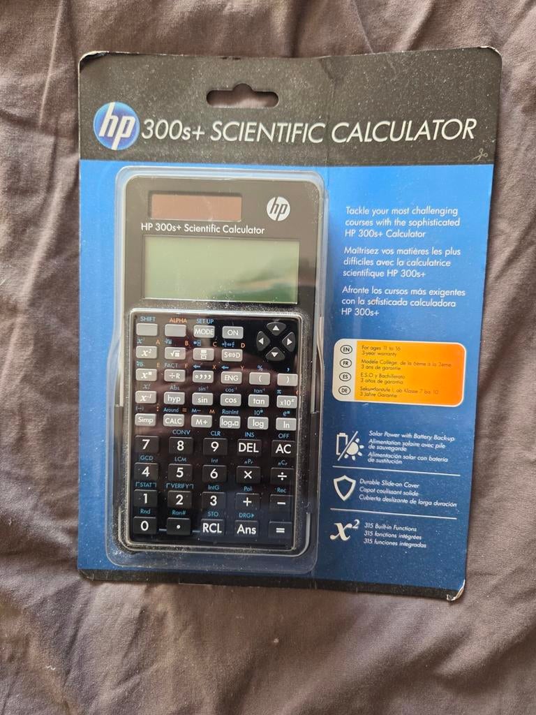HP 300 S+ scientific rekenmachine calculator nieuw, Ophalen, Nieuw