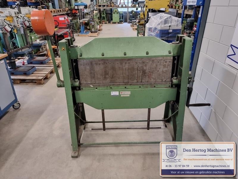 Vingerzetbank JORG 1020x2mm hoge vingers 21cm zetbank staal, Doe-het-zelf en Verbouw, Gereedschap | Overige machines, Ophalen