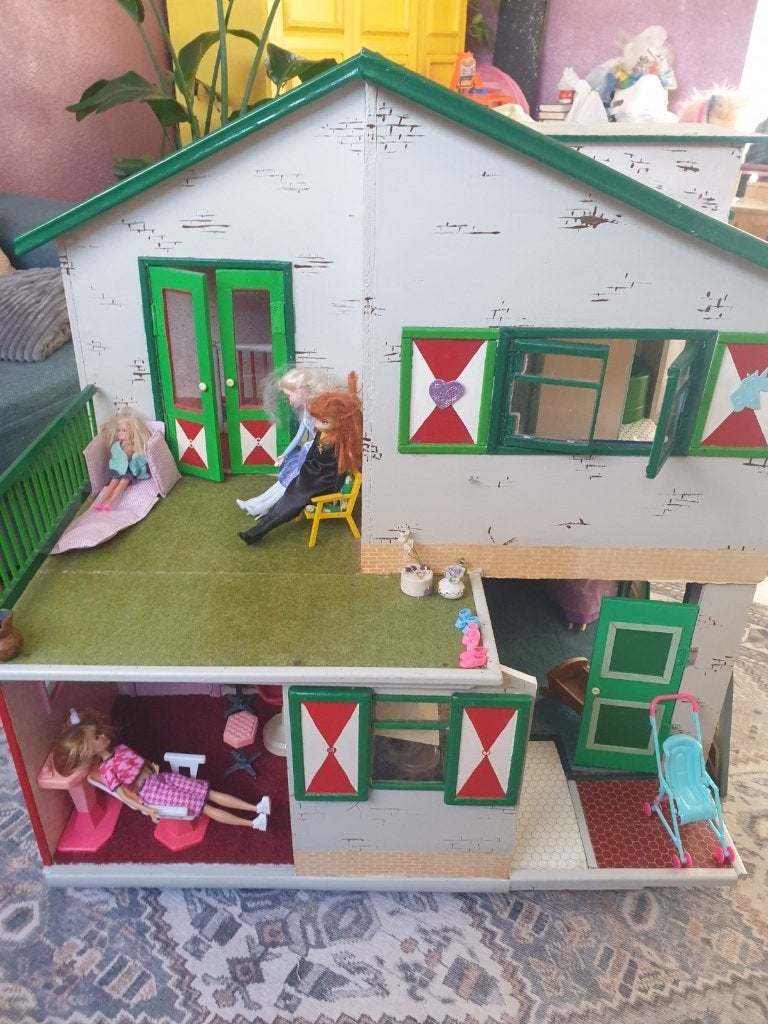poppenhuis, Ophalen, Gebruikt, Poppenhuis