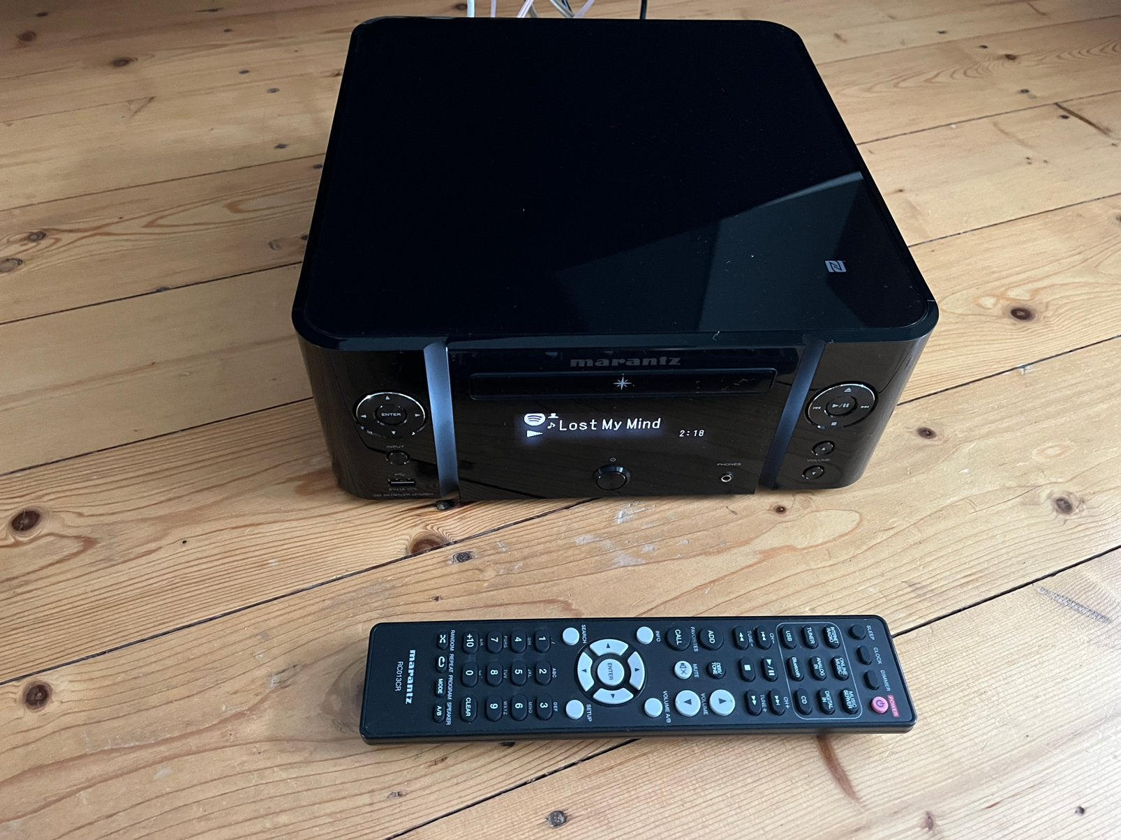 Marantz MCR611 Streaming Reciever met kapotte cd-speler, Marantz, Gebruikt, Ophalen of Verzenden, 60 tot 120 watt