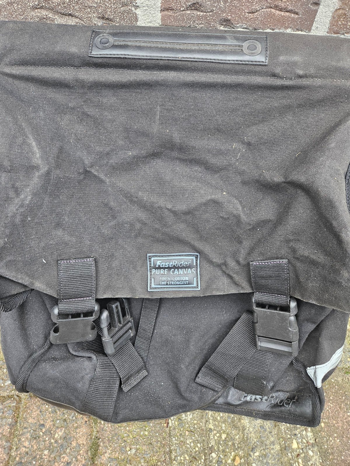 FastRider Canvas Fietstassen - Set van 2, Ophalen, Gebruikt, FastRider