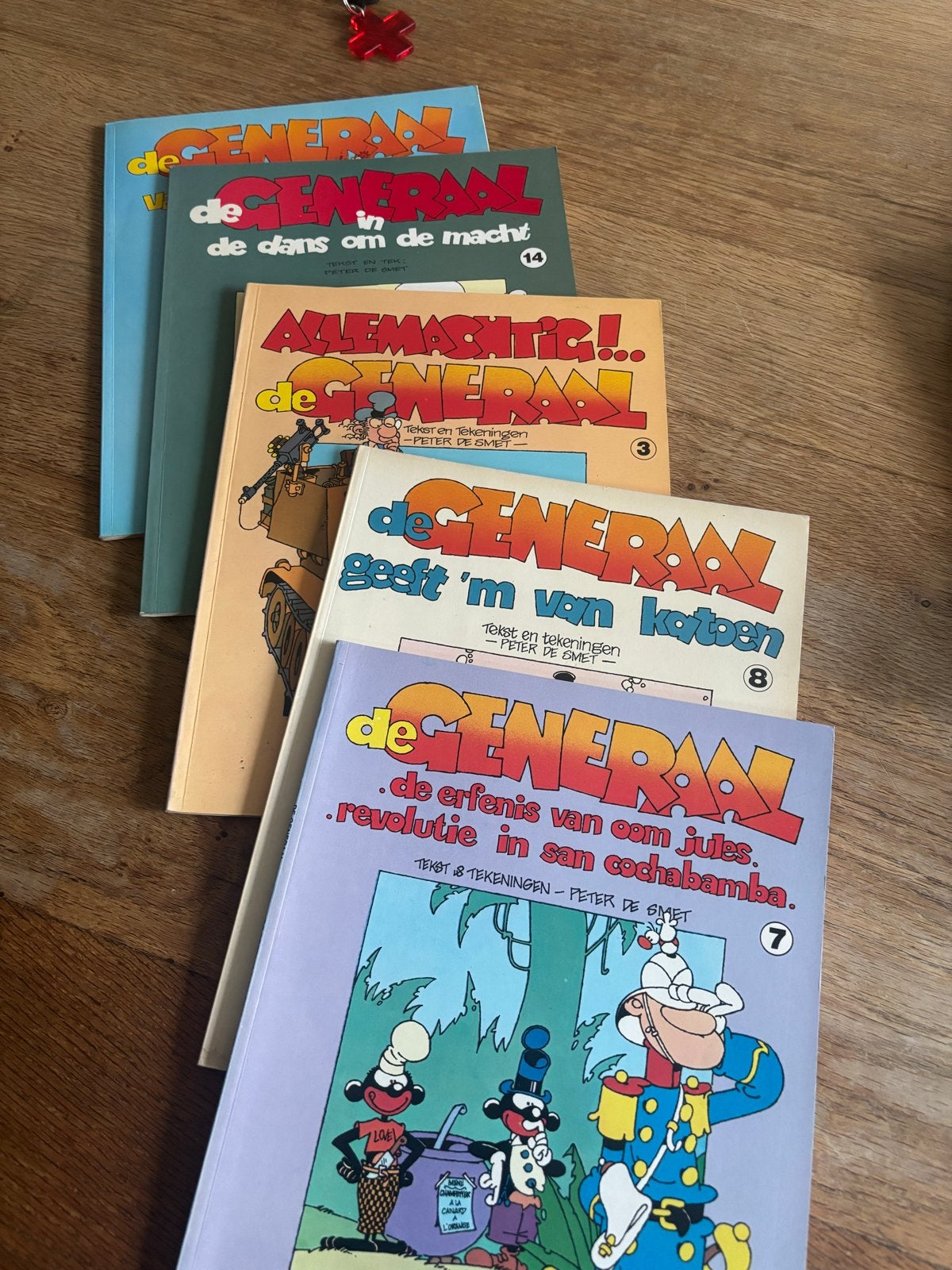 De Generaal stripboeken - 5 delen, Boeken, Stripboeken, Meerdere stripboeken, Ophalen, Gelezen