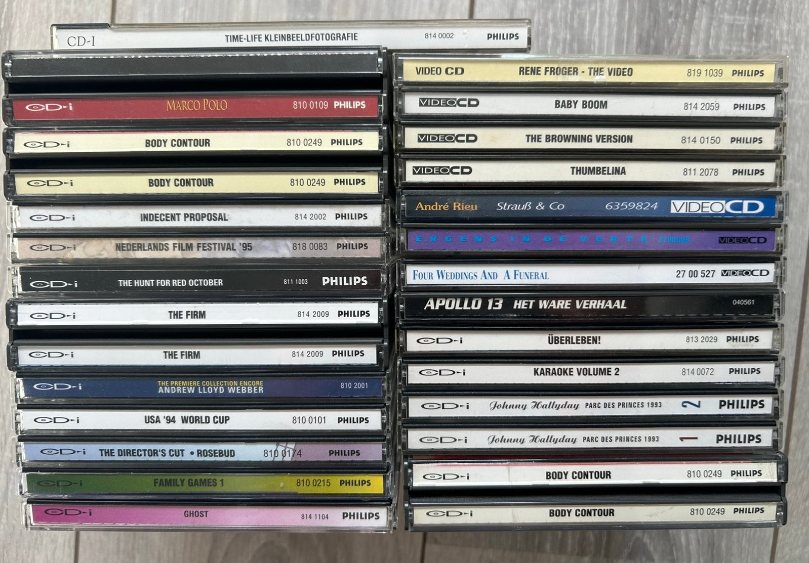 25x CDi / cd-i unieke collectie, 1 speler, Ophalen of Verzenden, Gebruikt, Vanaf 3 jaar