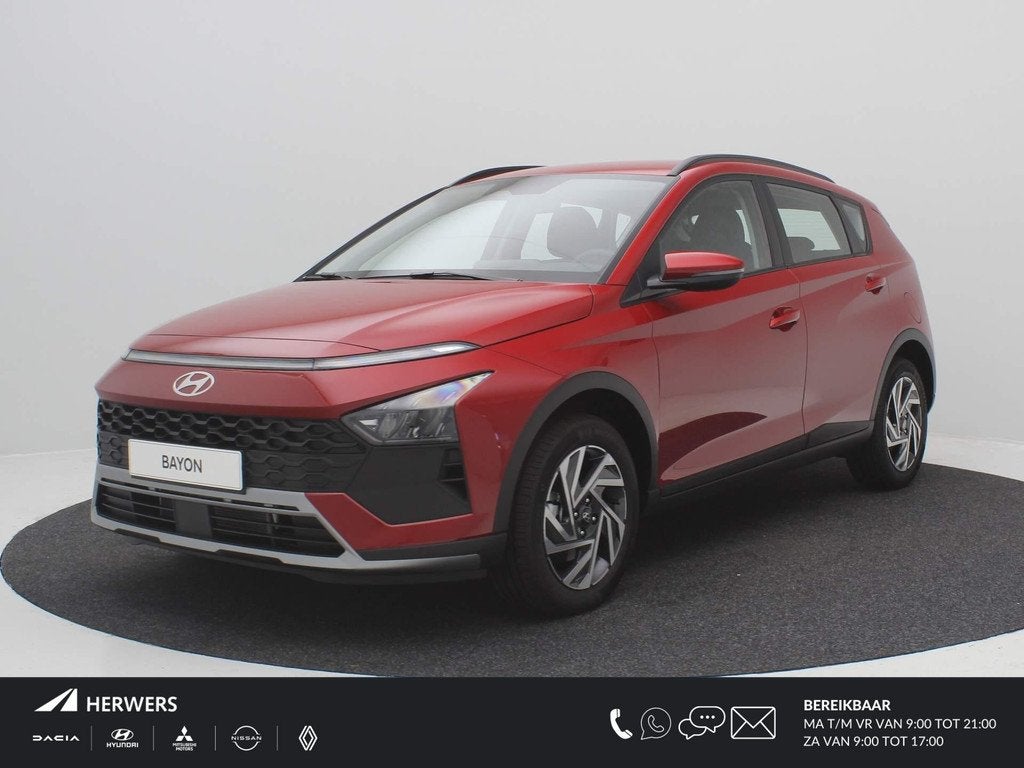 Hyundai Bayon 1.0 T-GDI Comfort / Navigatie / Achteruitrijca, Auto's, Voorwielaandrijving, Euro 6, 1095 kg, Bedrijf