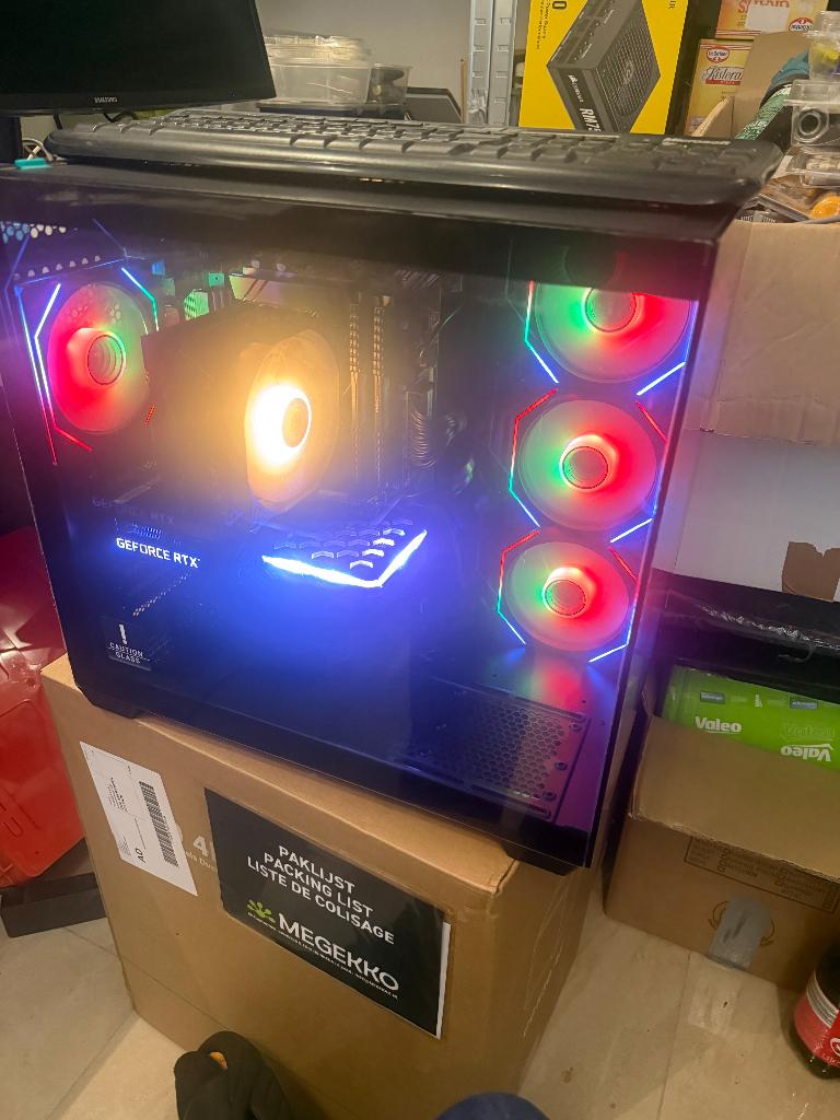 Snelle Game PC, I7-10700K, 32Gb DDR4, Nvidia 3060TI 8Gb, 32 GB, Zelfgebouwde PC, Ophalen of Verzenden, Zo goed als nieuw