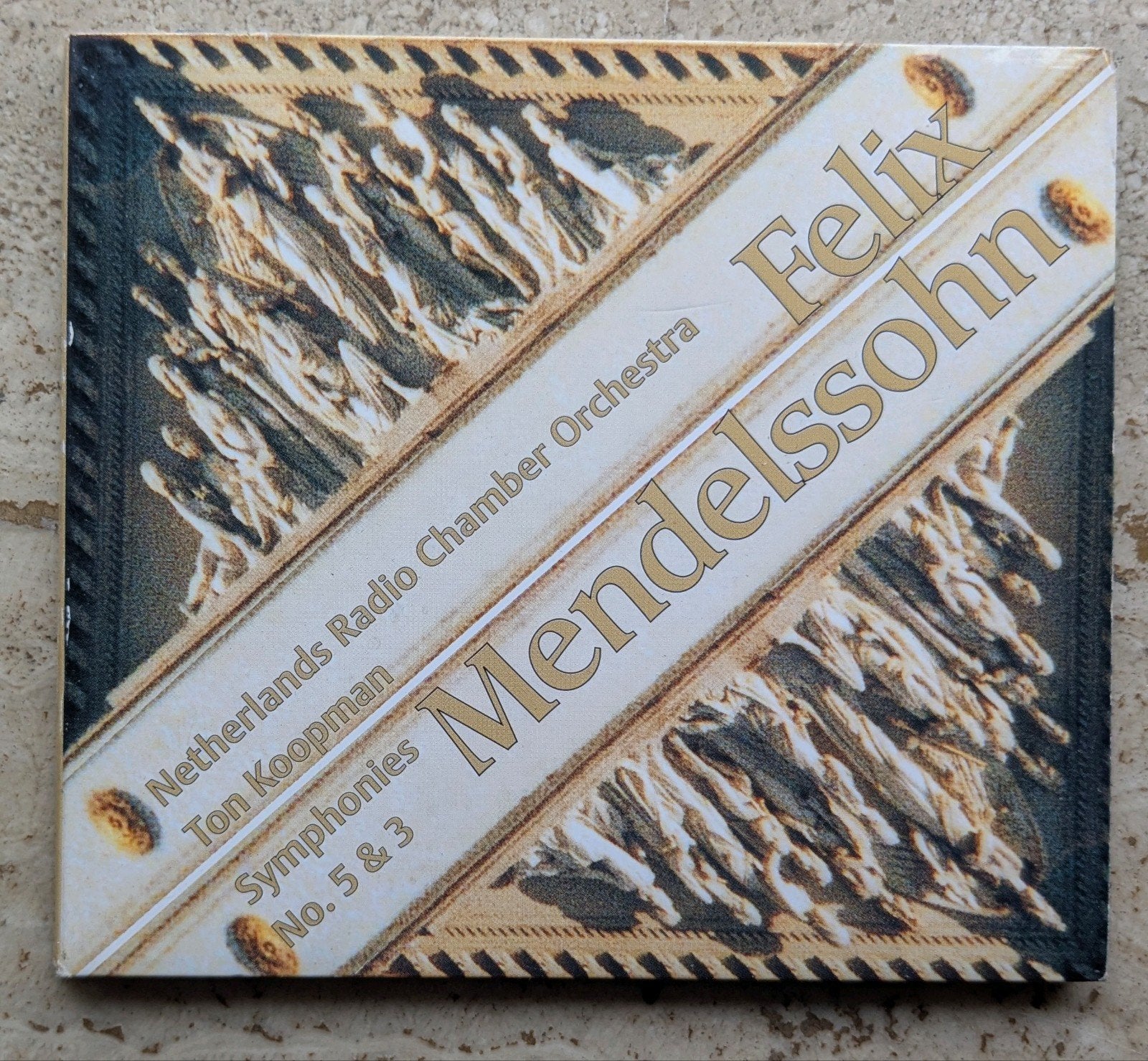 Felix Mendelssohn: Symfonieën No. 5 & 3 - Ton Koopman CD, Cd's en Dvd's, Ophalen of Verzenden, Romantiek, Gebruikt, Orkest of Ballet