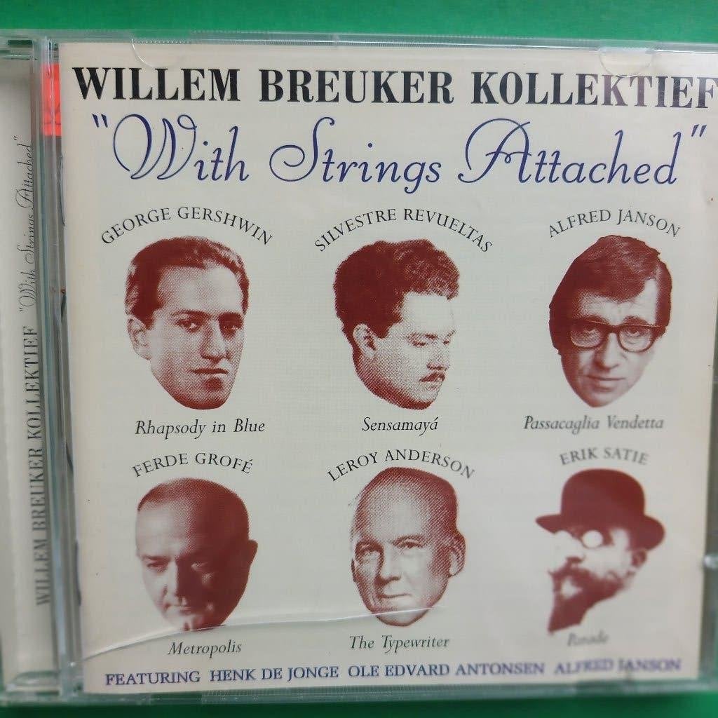 WILLEM BREUKER KOLLEKTIEF - WITH STRINGS ATTACHED, Ophalen of Verzenden, Zo goed als nieuw, Jazz, Album
