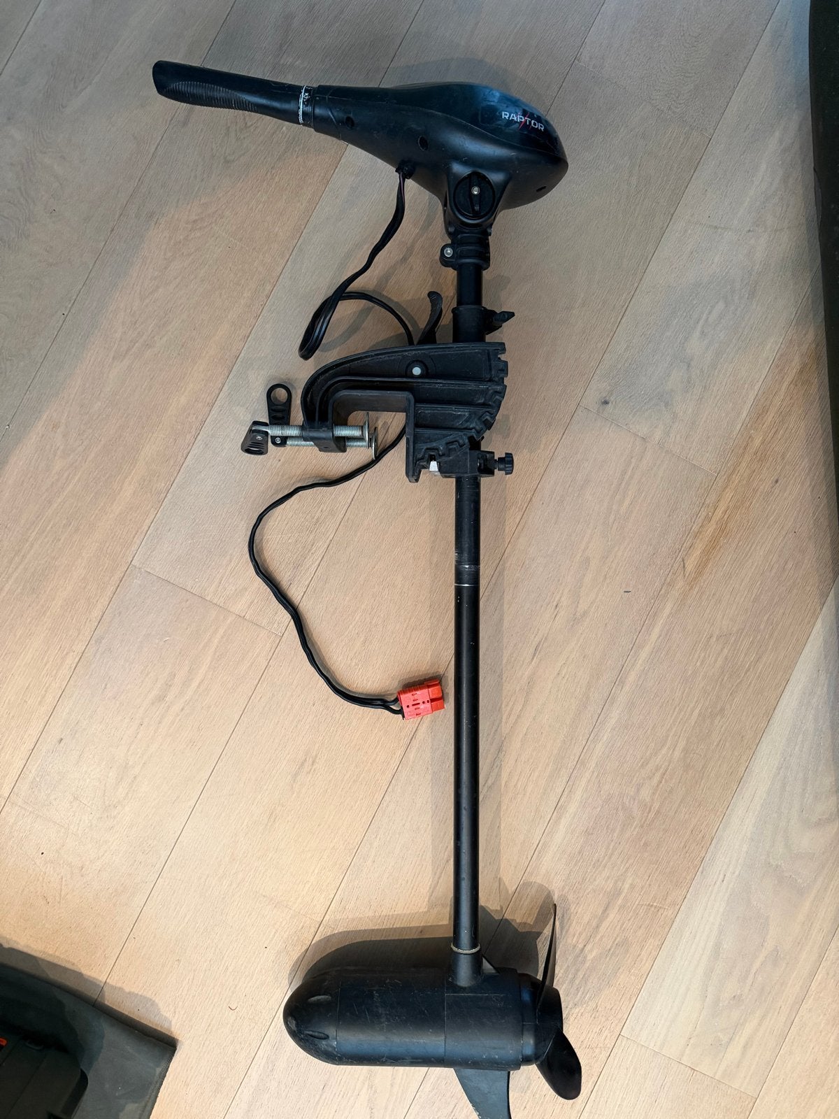 Raptor 12V 55LBS elektrische buitenboordmotor, Ophalen, Gebruikt