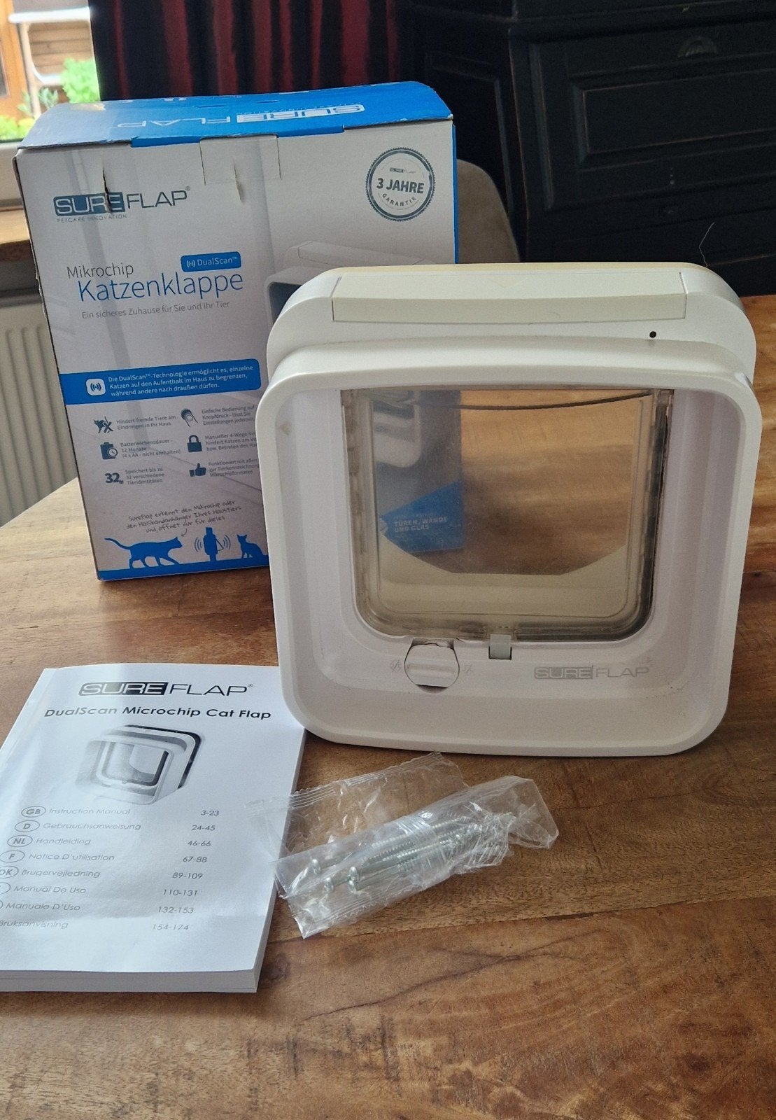 Sureflap dualscan kattenluik, Ophalen of Verzenden