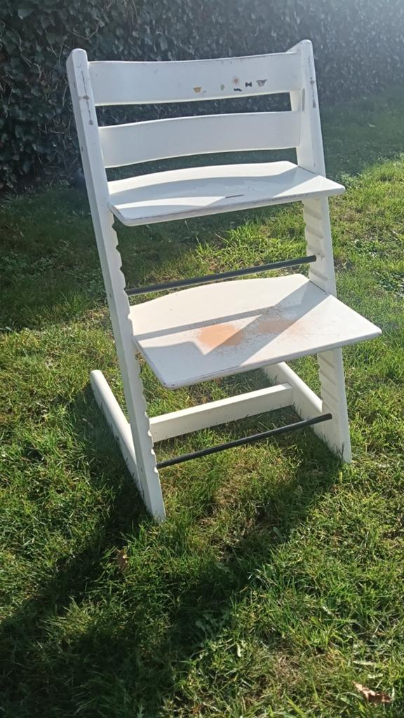 Stokke tripp trapp meegroei stoel, Kinderen en Baby's, Ophalen of Verzenden, Gebruikt, Meegroeistoel