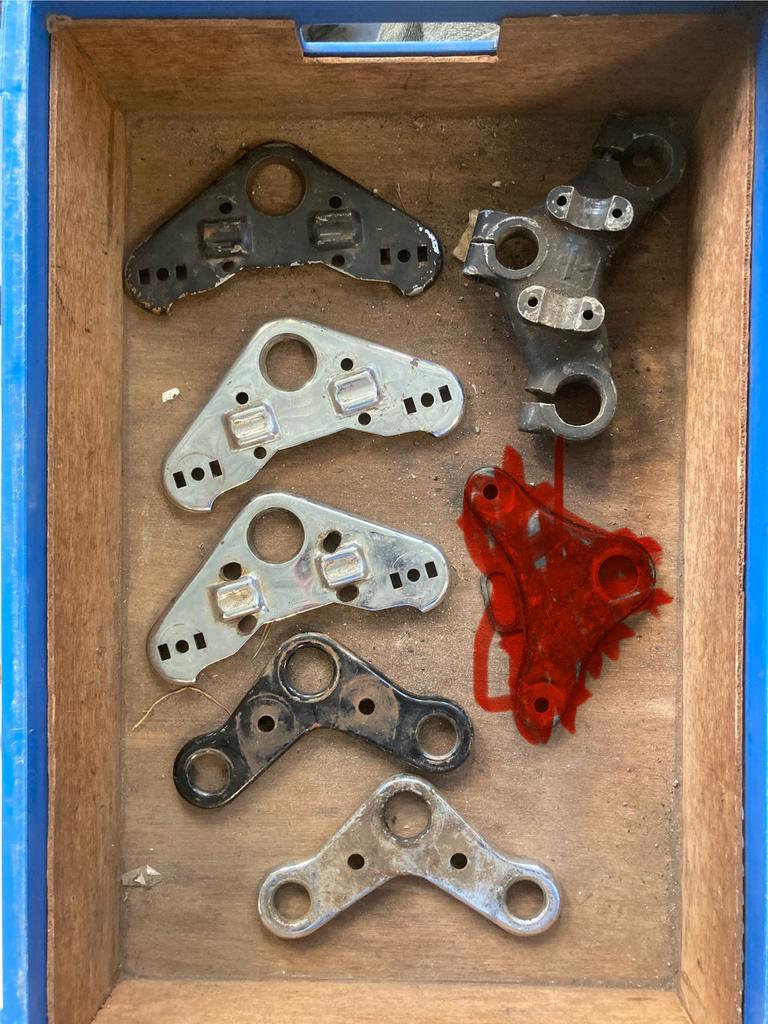 Partij Kroonplaat kroonplaten oldtimer brommers yamaha, Ophalen of Verzenden, Overige typen, Yamaha