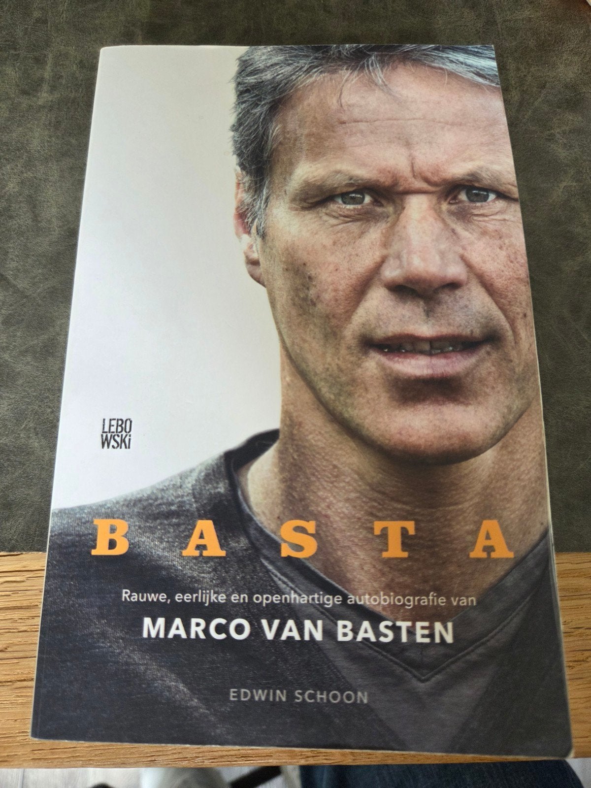 Marco van Basten - BASTA, Ophalen of Verzenden, Zo goed als nieuw, Edwin Schoon, Sport