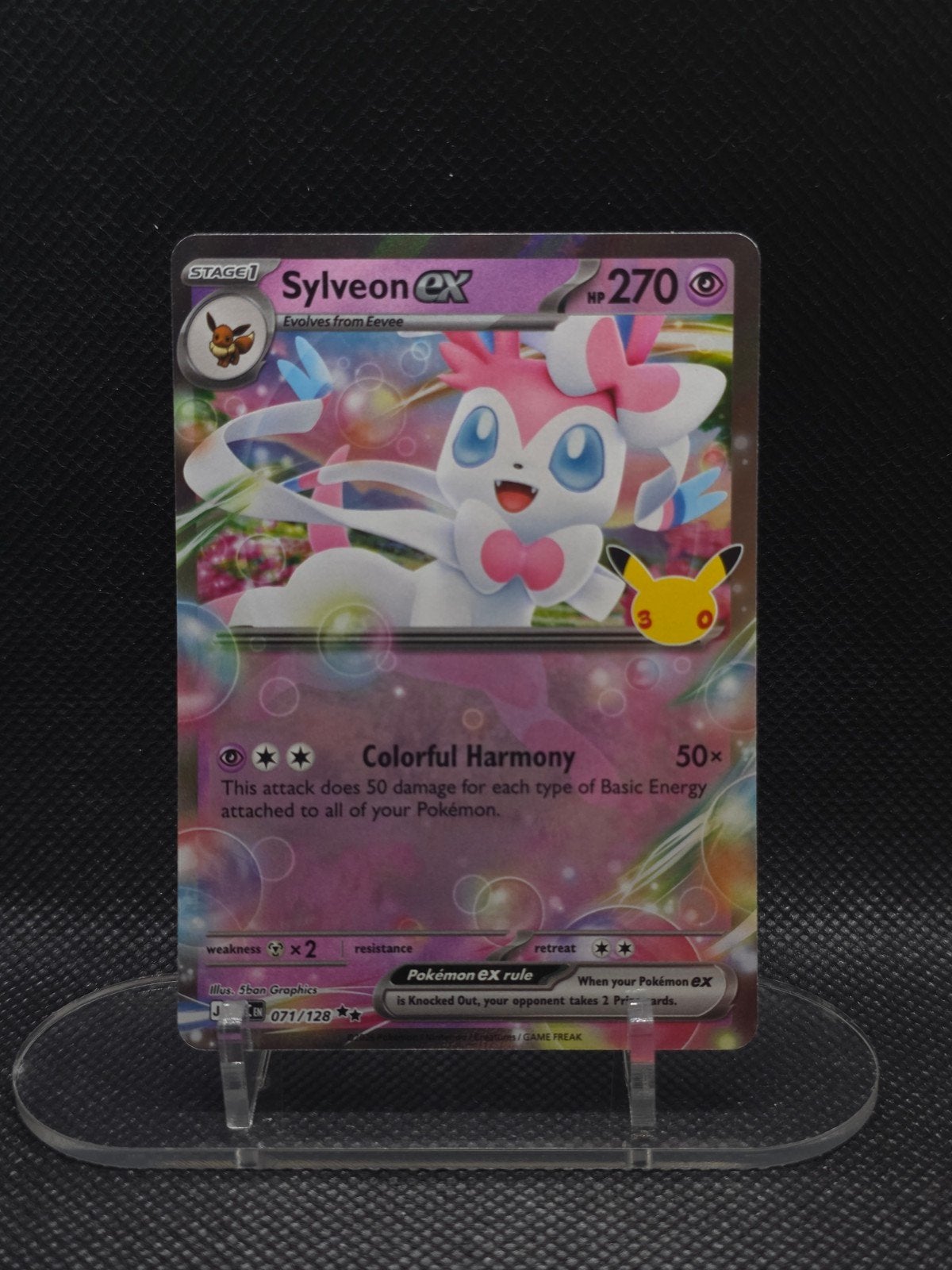 Sylveon ex (30C 071)
30th Celebration, Ophalen of Verzenden, Nieuw, Losse kaart