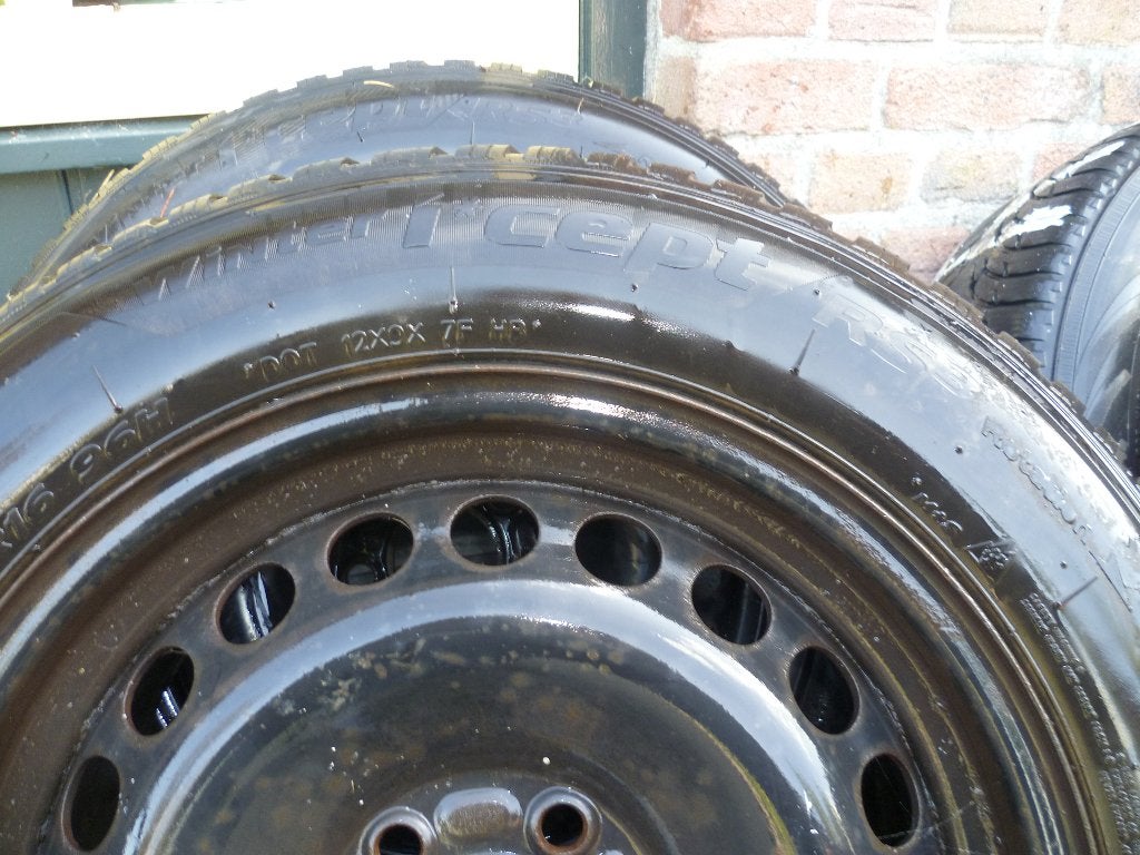 winterbanden Volvo S 80, Ophalen