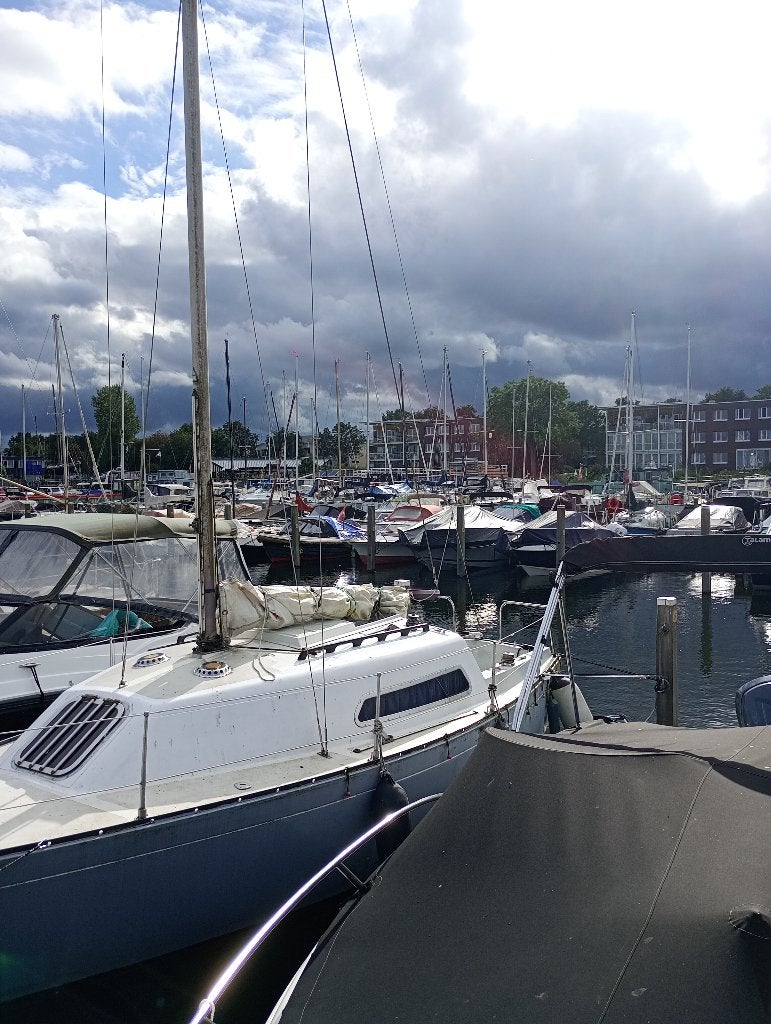 Kajuit zeil boot met binnenboord motor . Diesel 9 ok, Ophalen, Gebruikt, Diesel, Traditionele zeilboot