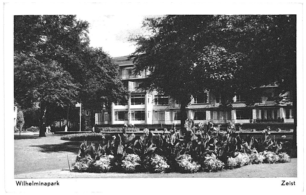 805268	Zeist	1956 Wilhelminapark Wederopbouw	Gelopen, Ophalen of Verzenden, 1940 tot 1960, Gelopen, Utrecht