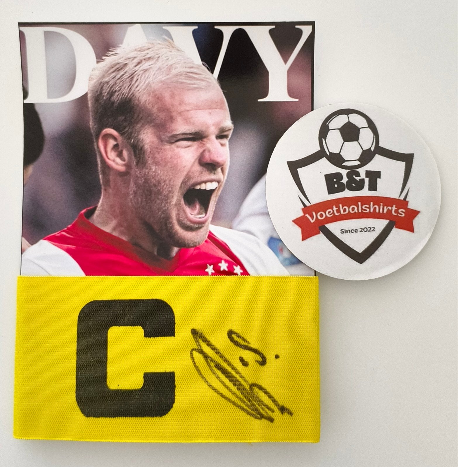Gesigneerde aanvoerdersband Davy Klaassen, Verzenden, Onbekend, Zo goed als nieuw, Onbekend