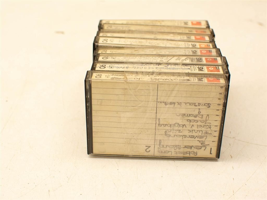 8 Basf cassettebandjes 35889, Ophalen of Verzenden, Gebruikt, Overige genres, 1 bandje
