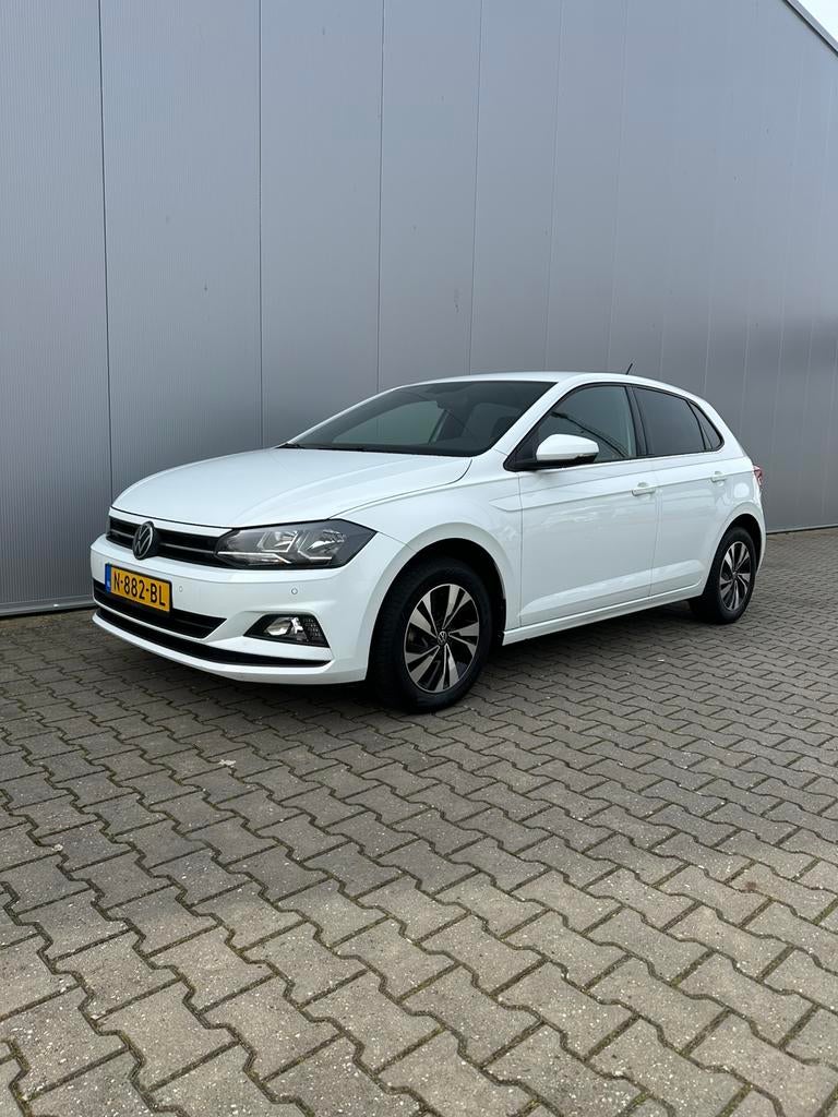 Volkswagen Polo 1.0 TSI *NAP *Cockpit*Zwarte hemel*half leer, Voorwielaandrijving, 1063 kg, Origineel Nederlands, Bedrijf