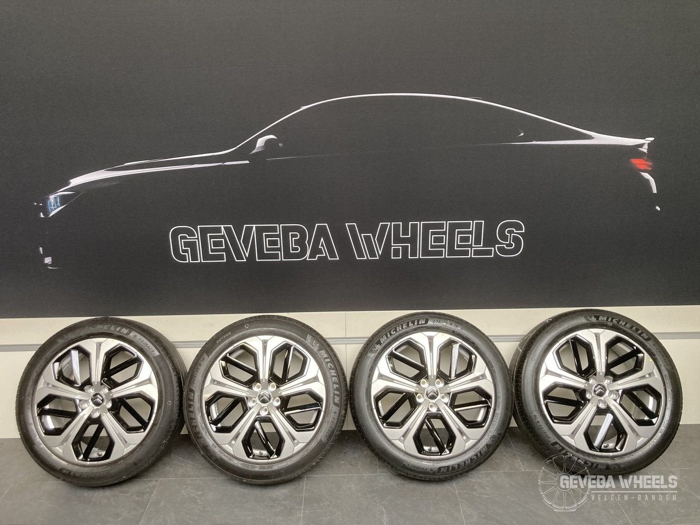 19” originele Citroen C5 X / C5 Aircross velgen + banden, 19 inch, Gebruikt, -, -