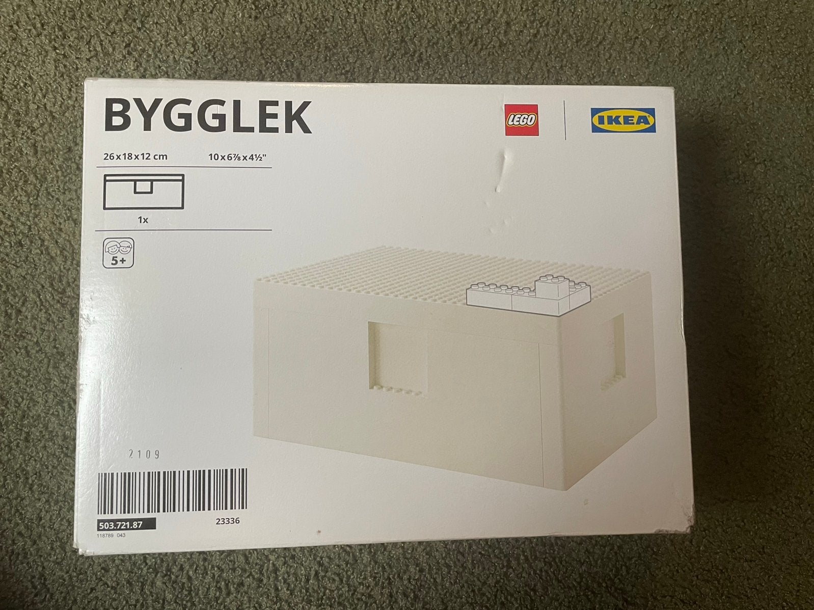 IKEA x LEGO BYGGLEK opbergbox – nieuw in doos 26x18x12 cm, Overige thema's, Lego, Nieuw, Ophalen of Verzenden
